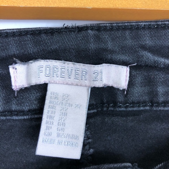 Forever 21 High Waisted Skinny Jeans Sz 27 - Picture 7 of 8